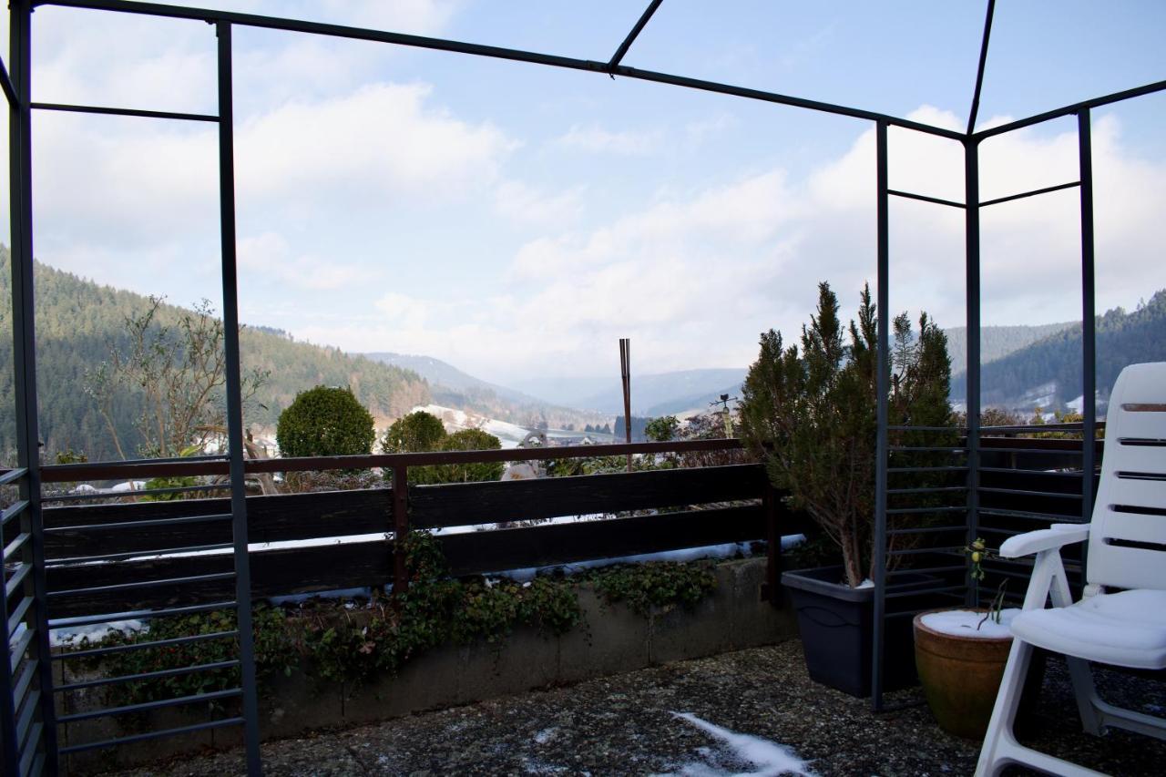 Appartement Mit Herrlicher Aussicht Uebers Murgtal Baiersbronn Kültér fotó