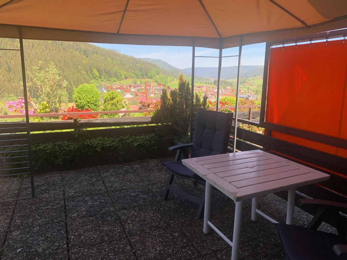Appartement Mit Herrlicher Aussicht Uebers Murgtal Baiersbronn Kültér fotó